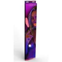 Стек Taboom Glow In the Dark, світиться в темряві, рожево-чорний, 49 см