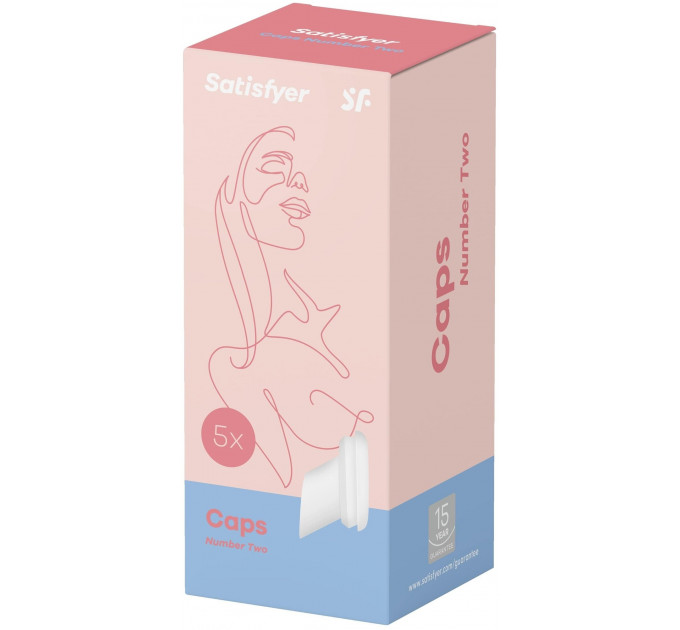 T360910 Сменная насадка на вакуумный стимулятор Satisfyer Number Two Climax Tips