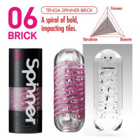 Mастурбатор спиральный 06 Tenga Spinner Masturbator Brick