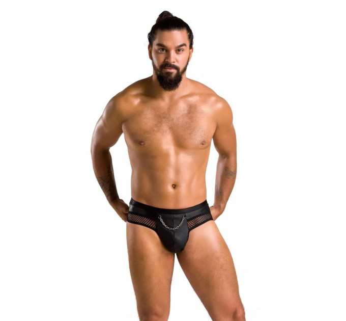 Трусы мужские 030 SLIP OPEN TOM black S/M - Passion