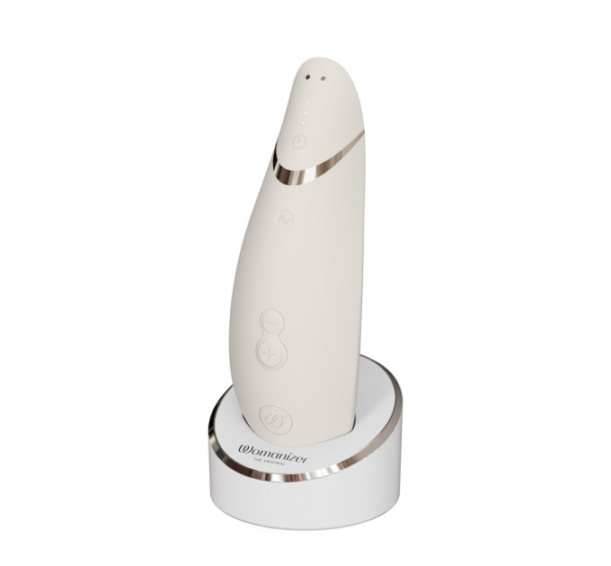 Вакуумний кліторальний стимулятор Womanizer Premium 2 Gray