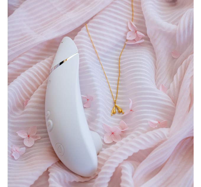 Вакуумний кліторальний стимулятор Womanizer Premium 2 Gray