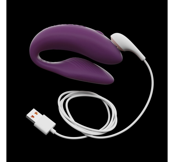 Вібромасажер для пар We-Vibe Chorus, Purple