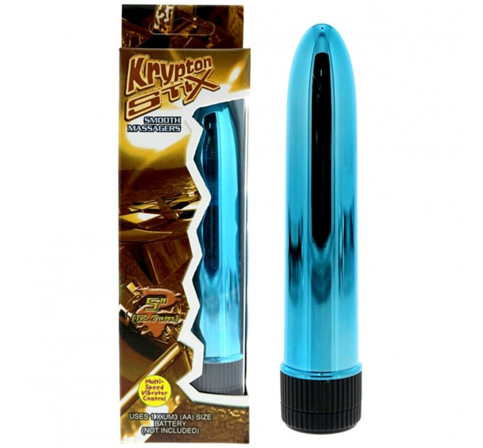 Вибратор Дамский пальчик NMC Krypton Stix 5", голубой