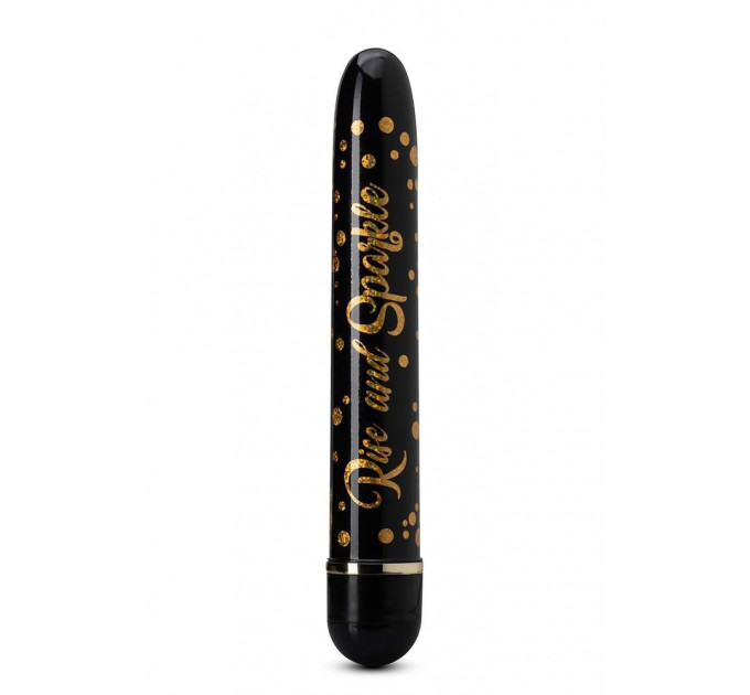 Вибратор для точки G THE COLLECTION RISE AND SPARKLE BLACK
