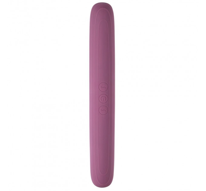 Вибратор двухсторонний Sweet Em Velvet Lure, 10 режимов вибрации, фиолетовый