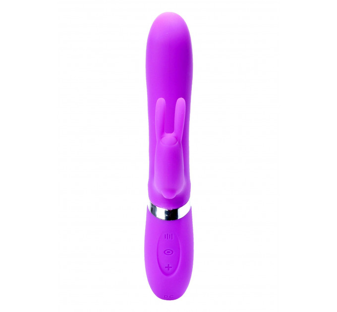 Вибратор-кролик CLARA Purple 12 функций вибрации и 6 пульсаций USB