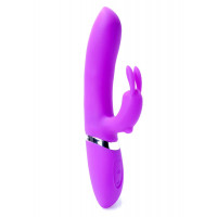 Вибратор-кролик CLARA Purple 12 функций вибрации и 6 пульсаций USB