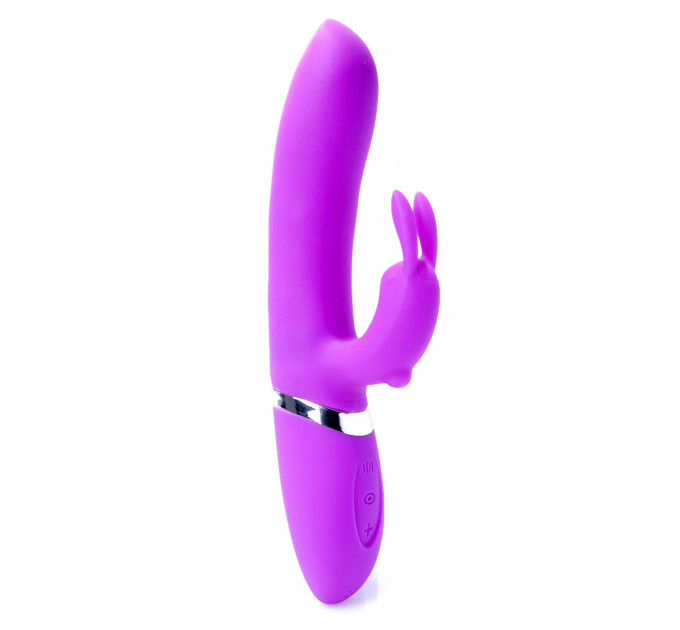 Вибратор-кролик CLARA Purple 12 функций вибрации и 6 пульсаций USB