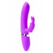 Вибратор-кролик CLARA Purple 12 функций вибрации и 6 пульсаций USB