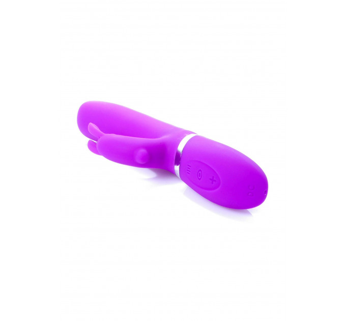 Вибратор-кролик CLARA Purple 12 функций вибрации и 6 пульсаций USB
