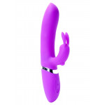 Вибратор-кролик CLARA Purple 12 функций вибрации и 6 пульсаций USB