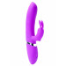 Вибратор-кролик CLARA Purple 12 функций вибрации и 6 пульсаций USB