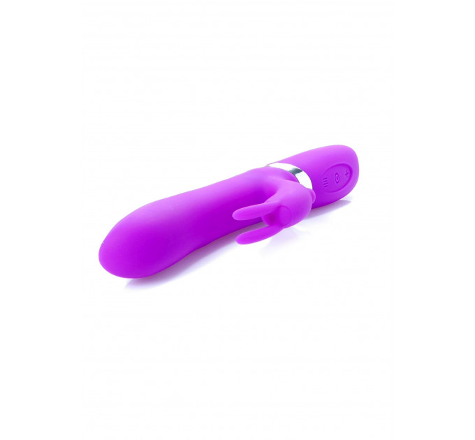 Вибратор-кролик CLARA Purple 12 функций вибрации и 6 пульсаций USB