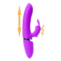 Вибратор-кролик CLARA Purple 12 функций вибрации и 6 пульсаций USB