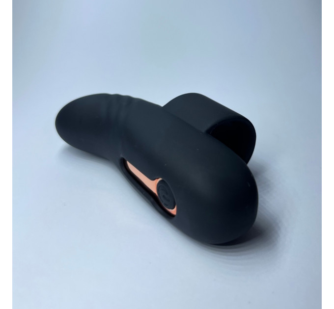 Вибратор на палец Passion Play, 21 режим, чёрный