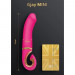 Вибратор нереалистичный Gjay Mini Gvibe, розовый, 19 см х 3.5 см