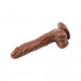 Вібратор реалістичний з пультом керування Chisa Ballsy Super Cock "JAMES DEEN 8.5" коричневий