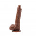 Вібратор реалістичний з пультом керування Chisa Ballsy Super Cock "JAMES DEEN 8.5" коричневий