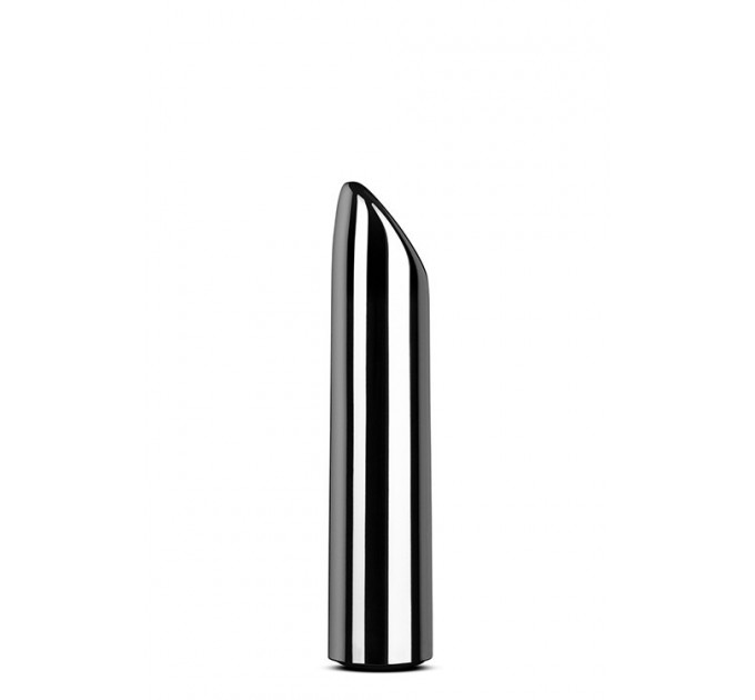 Вибропуля The Realm Rechargeable Bullet, серебрянная, 10 х 2 см