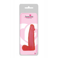 Фалоімітатор XSkin 6 PVC dong-Transparent, PINK