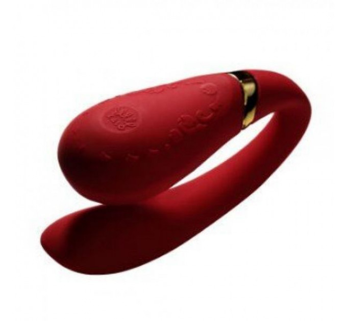 Вибромассажер с функцией управления со смартфона ZALO Fanfan, Bright Red