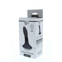 Фалоімітатор Термоактивний SOLID LOVE 5INCH BLACK