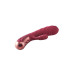Двойной вибратор рельефный Dream Toys Dinky Duo Vibrator Jimmy K, бордовый