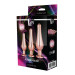 DT21875 набір анальних пробок конічної форми Dream Toys GLEAMING LOVE PLEASURE SET ROSE GOLD