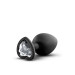 Анальна пробка з каменем BlushTEMPTASIA BLING PLUG MEDIUM BLACK