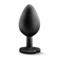 Анальная пробка с камнем BlushTEMPTASIA BLING PLUG MEDIUM BLACK