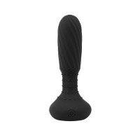 Анальная пробка с пультом Chisa Fierce Euphoria Libido Prober, черная