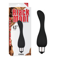 Анальный стимулятор с вибрацией Chisa Black Mont Vibrating Smmothie, черный