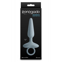 Анальный вибратор NS Novelties Renegade голубой, 15 см