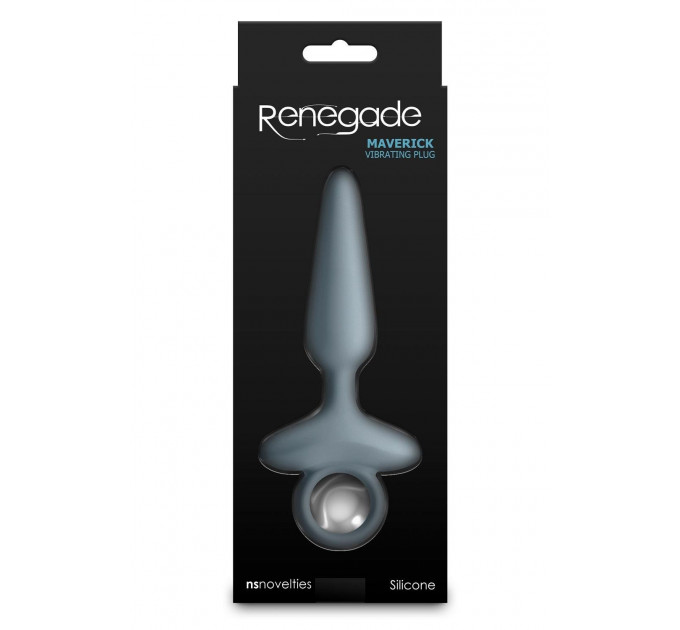 Анальний вібратор NS Novelties Renegade блакитний, 15 см
