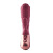Двойной вибратор рельефный Dream Toys Dinky Duo Vibrator Jimmy K, бордовый