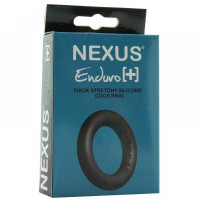 Эрекционное кольцо силиконовое ,черное NEXUS