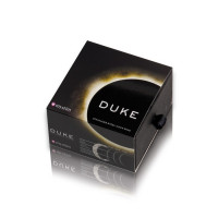 Эрекционное плоское кольцо "Mystim Duke" из нержавеющей стали, матовое, 55 мм.
