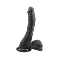 Фалоімітатор з яєчками на присосці Chisa Rubicon, чорний