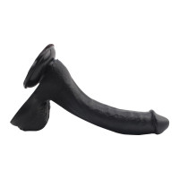 Фалоімітатор з яєчками на присосці Chisa Rubicon, чорний