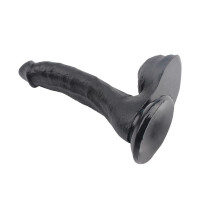 Фалоімітатор з яєчками на присосці Chisa Rubicon, чорний