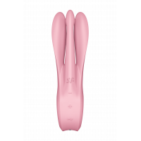 Гибкий клиторальный вибратор с 3 моторами SATISFYER THREESOME 1 розовый