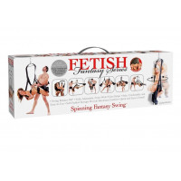 Гойдалка для сексу Pipedream Fetish Fantasy Series із обертанням на 360 градусів, чорна