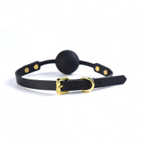 Кляп із кулькою силіконовий Solid Medium Ball Gag UPKO
