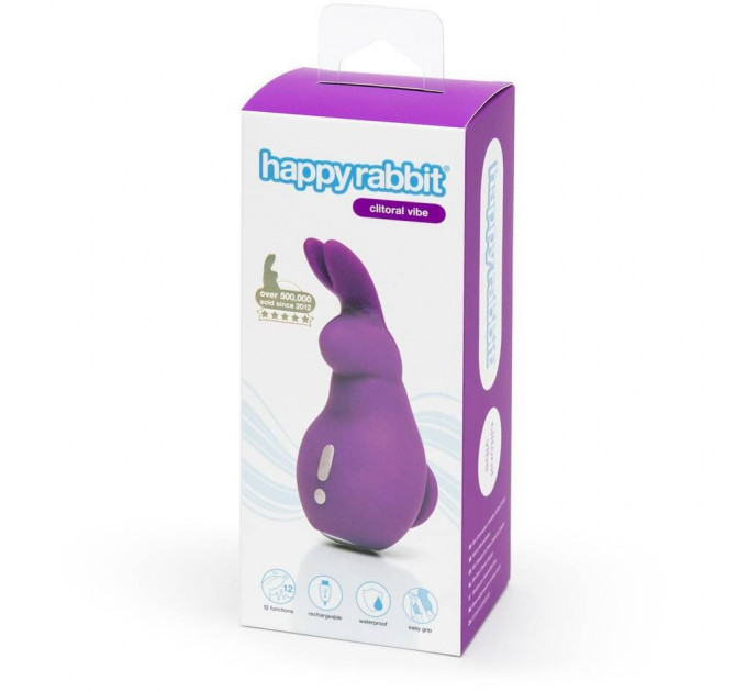 Клиторальный мини вибратор Lovehoney Happy Rabbit