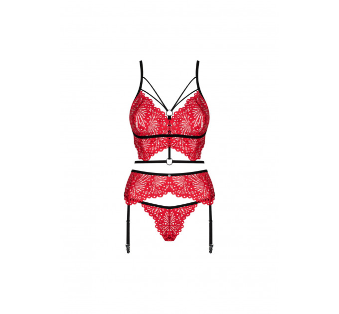 Комплект сексуальный Obsessive Mettia 3-pcs set S/M