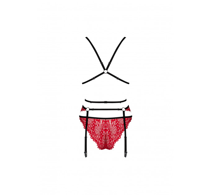 Комплект сексуальный Obsessive Mettia 3-pcs set S/M