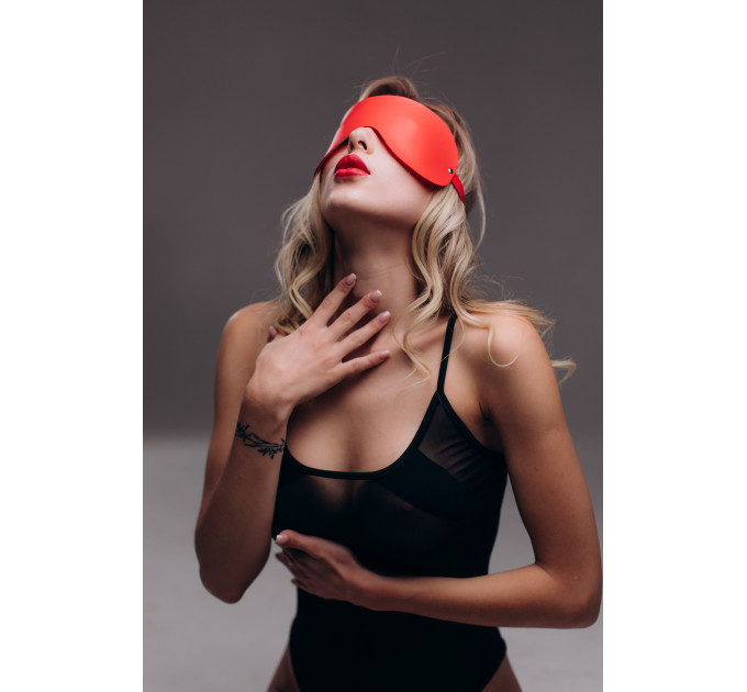 Маска Candy Hero МD1 RED экокожа