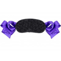 Маска DS Fetish Blindfold black/purple