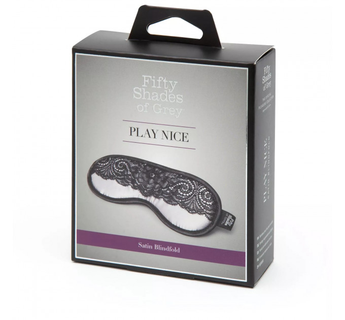 Маска на глаза Fifty Shades Of Grey Play Nice Satin & Lace Blindfo